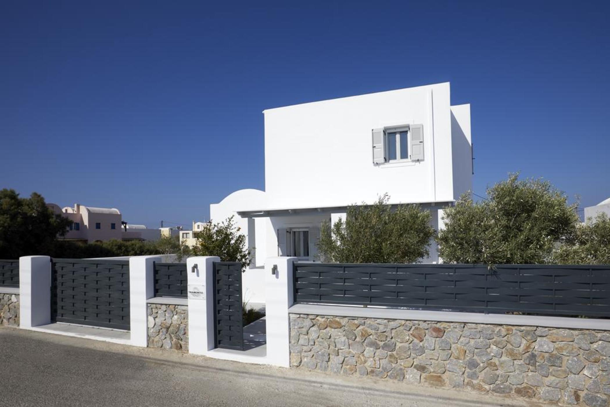 Tramonto Private Villa Monólithos Exterior photo